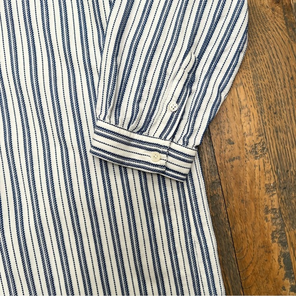 J. Crew Factory Striped Shirtdress - Picture 10 of 12
